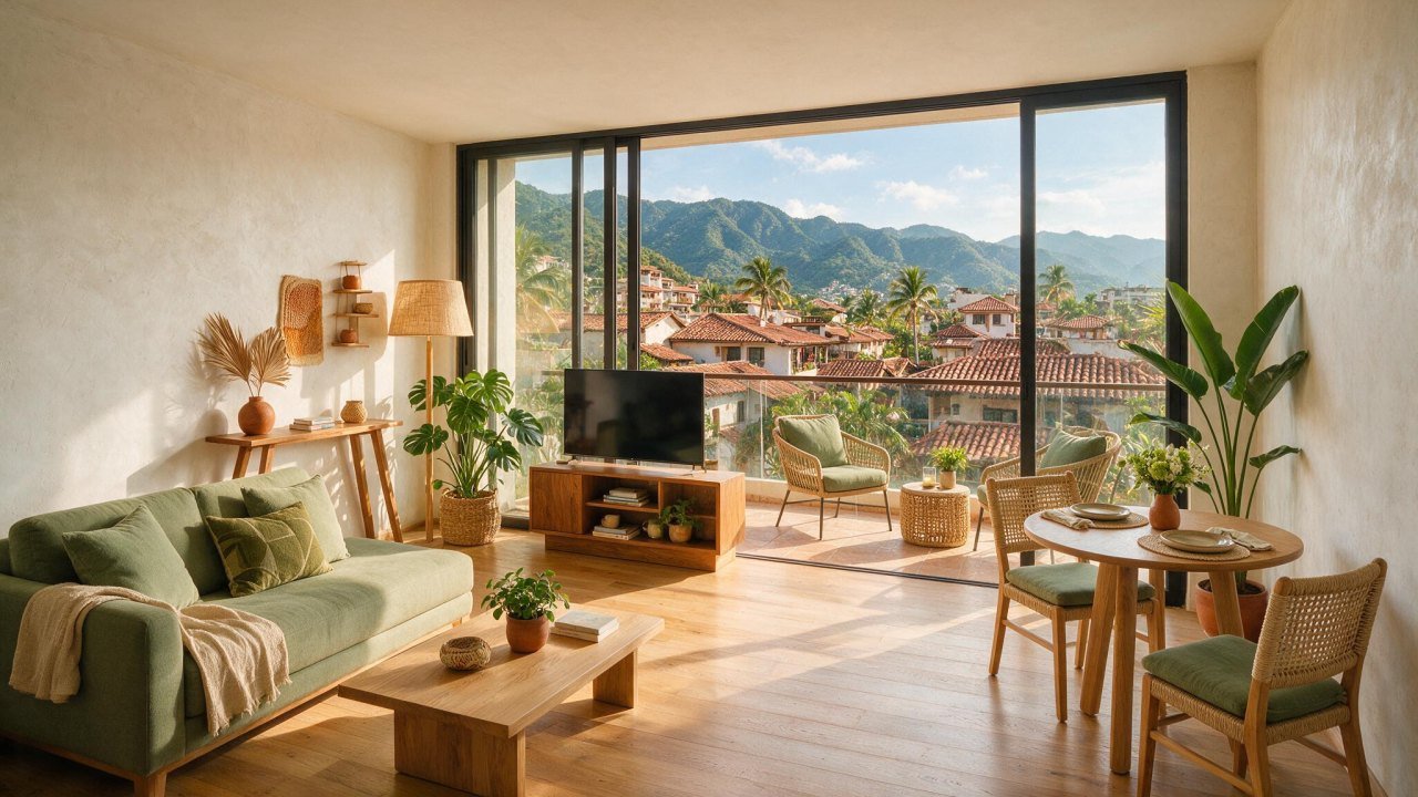 Departamento amueblado en Puerto Vallarta listo para rentar